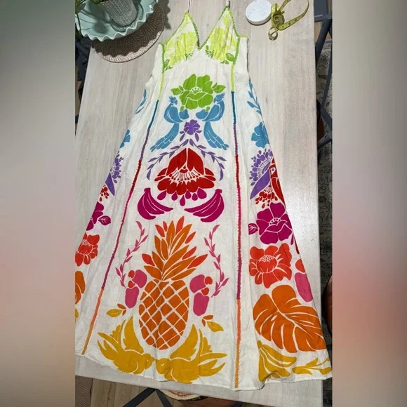 Tropical Graphic Maxi Dress - Picture 5 of 5